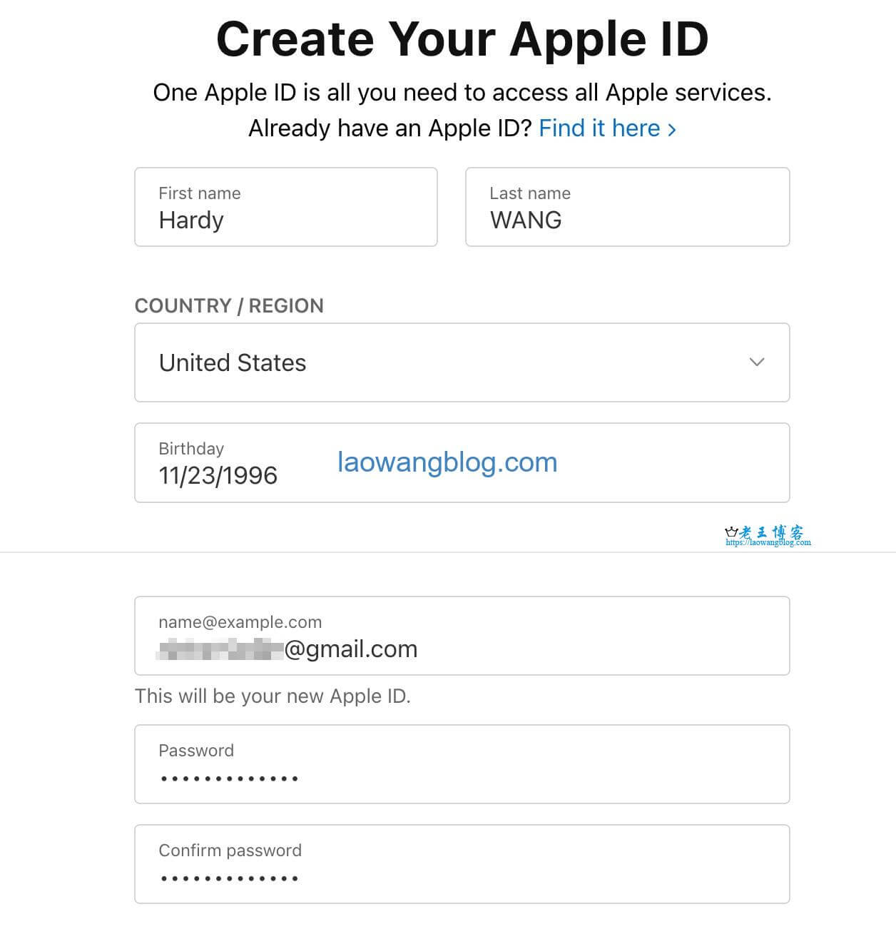 注册美区 Apple ID