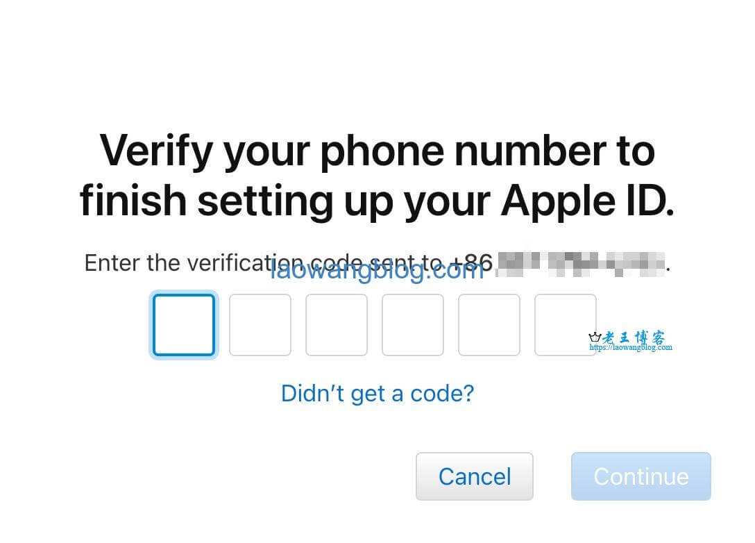注册美区 Apple ID 验证手机号
