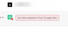ChatGPT 提示 Too many requests in 1 hour. Try again later 的原因和解决方法-老王博客